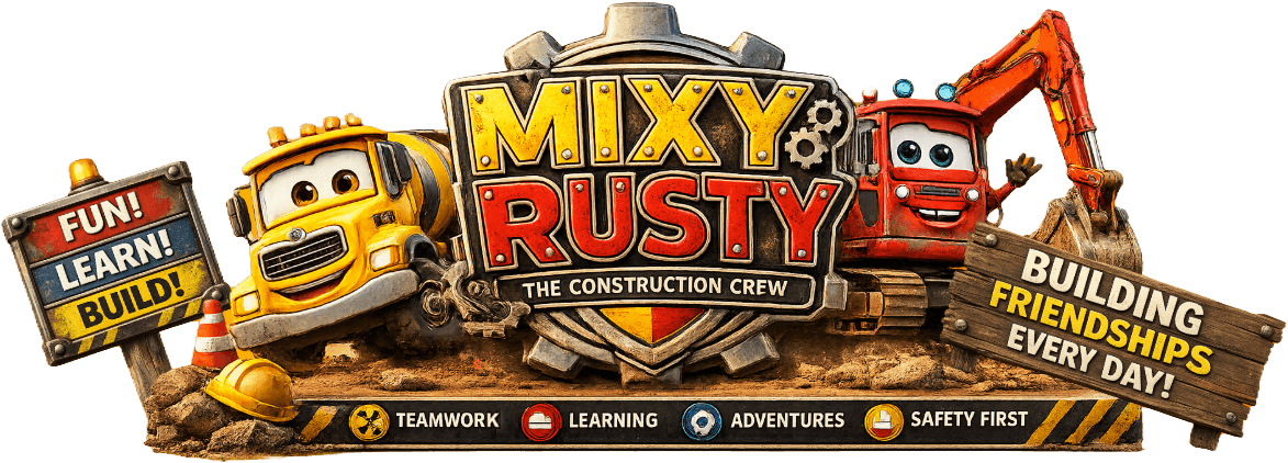 Mixy & Rusty — The Construction Crew